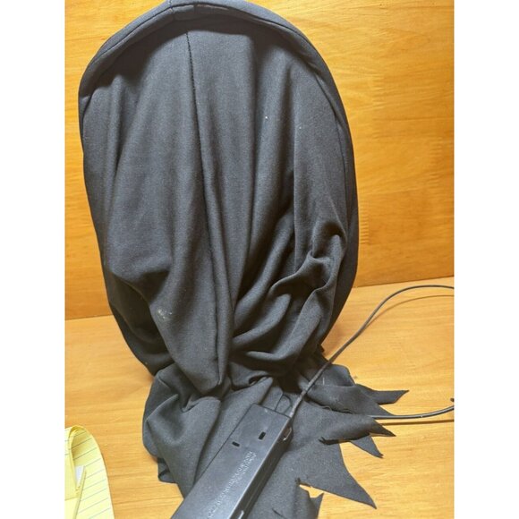 Light Up Red SMOLDERING DEVIL MASK Demon Halloween Costume Adult Size - EUC - Picture 5 of 6